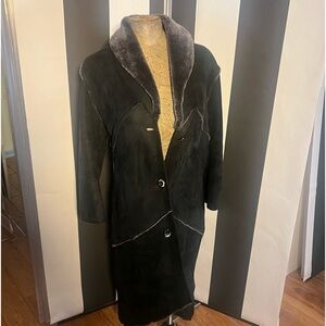 COPY - Caruana genuine shearling jacket .